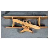 Bi-Plane Wood Shelf 34W