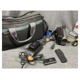 Sony 8mm Video Camera Battery Remote Charger and