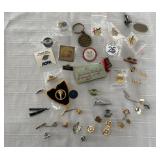 Award Pin and Travel Pin Lot