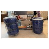 Index Queen Air Mattress and Sleeping Bag Lot