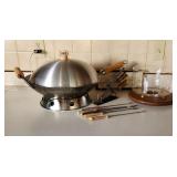 Taylor & NG Wok Apco Fondue Forks with Stand