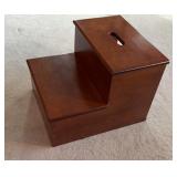 Cherry Step Stool 17W 15H