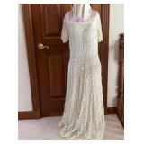 Vintage Wedding Dress and Dress Dummy
