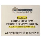 PICKUP and PARKING INFORMATION