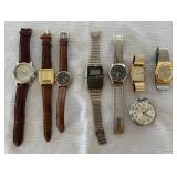 Menï¿½s Watch Lot Citizens Timex Geneva Casio