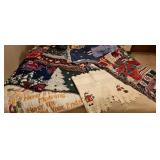 Christmas Throw Quilt Lot