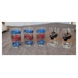 Pepsi-Cola Glassware Lot Daffy Duck Pepsi