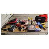 Emergency Car Equipment Battery Cables Straps