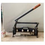 Vintage Beno J. Gundlach Cast Iron Siding Cutter