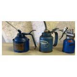 Small Oil Can Lot (3)