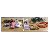 Folding Table Extension Cords Gloves Bungee Cords