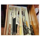 Knife Drawer Lot Stainless Steel