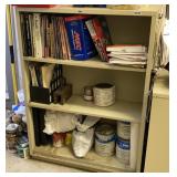 Metal BookshelfW35 H48 D13