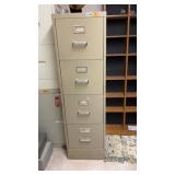 Metal File Cabinet 15" x 51.5" x 25"