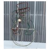 Light Up Yard Snowman Tested