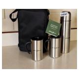 Eddie Bauer Stainless Drink Set NIB Thermos 2