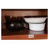 Pyrex Corning Ware Dishware Pie Plates 55 Lids