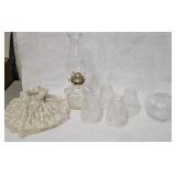 Oil Lamp Glass Shades