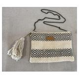 Revue Woven Southwest Shoulder Bag