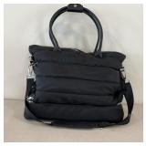 Quilted Puff Tote Bag Overnight Laptop