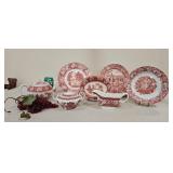 Staffordshire John Steventon Red Willow Ware