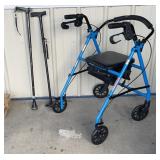 Roller Walker and Canes