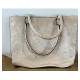 Patricia Nash Purse Bag Tooled Italian Leather