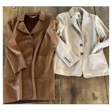 Ladies Jacket Lot Soft Suede Feel Small & Med