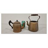 Vintage Copper Tea Pots