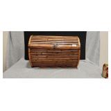 Coastal Bamboo Pencil Thin Rattan Trunk with