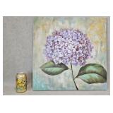 Canvas Hydrangea Print