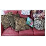 Throw Pillows Chunky Blanket