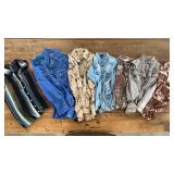 Womenï¿½s Western Shirt Lot I&B Rock 47 Barn FlyWet