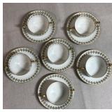 Haviland Limoges France The Monaco Saucers and 2