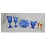 Mt Vernon Goblets Pitcher Plate