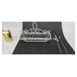 Flower Pot Holder Glass Flower Accents