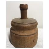 Wooden Pineapple Butter Press