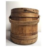 Sugar Bucket Firkin Antique