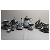 Dragon Ware Japanese Moriage Tutani Demitasse