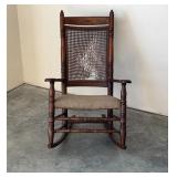 Antique Rocking Chair 25W 29D 38H