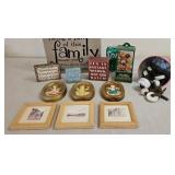 Matchstick Holder Porcelain Wheels Signs