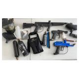 Paintball Mask Canisters Gun Lot