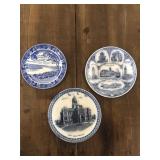 Souvenir Plates Muncie Courthouse New York