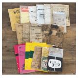 Farm Manual Lot John Deer IH Poor Condition