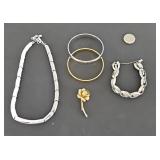 Monet Necklace and Bracelet Lot