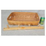 1995 Longaberger Basket Wood Peg Rack