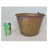 Vintage Brass Bucket