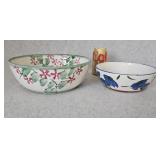 Wishon Harrell 1995 Pottery Bowl Yellow Banks