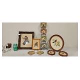 Framed Bird Prints Lot