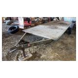 Homemade Flatbed Trailer Low Speed VIN MVIN